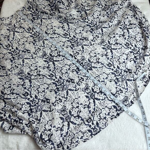 En Crème Women's S Open Front Kimono Cover Up Blue Boho Open Front Beach Layer - Picture 7 of 7